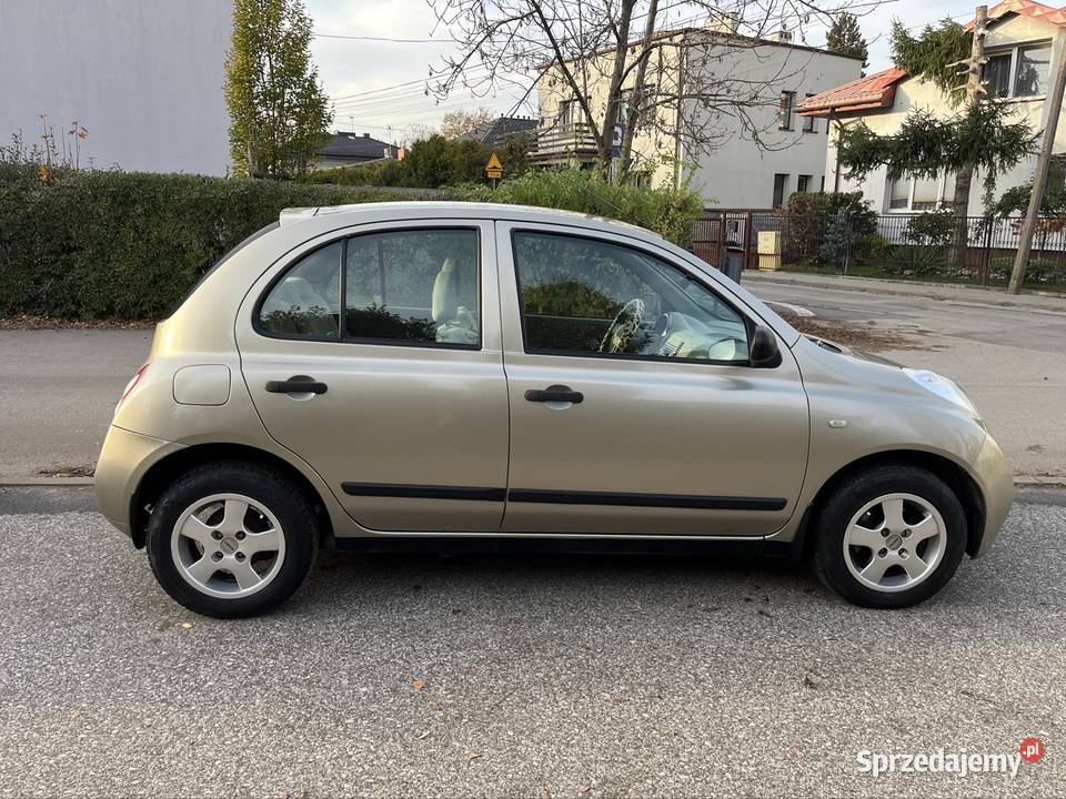 Nissan Micra 2004 13 benzyna klimatyzacja łódzkie Zgierz
