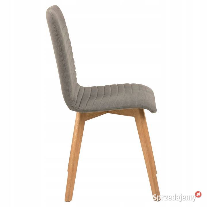 4 krzesła do jadalni jasnoszare Arosa Lara Łódź