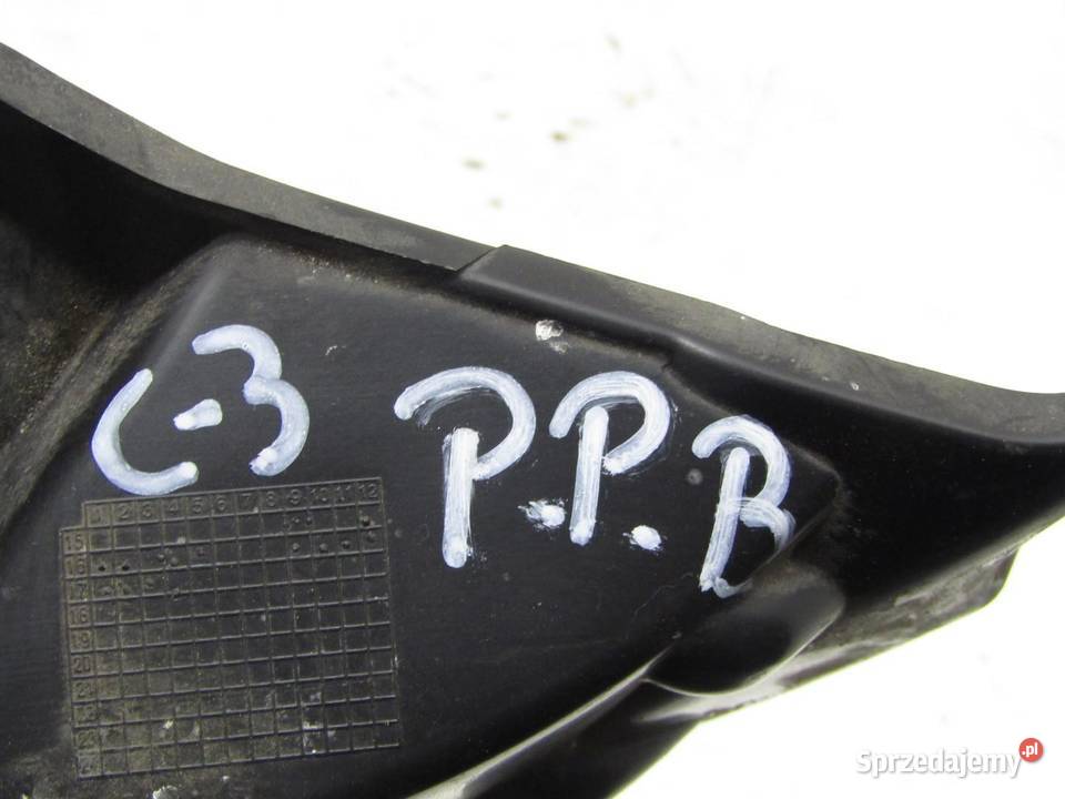 ŚLIZG MOCOWANIE BŁOTNIKA PRAWY PRZÓD CITROEN C3