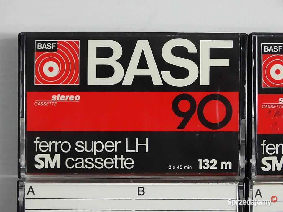 Kasety BASF Ferro Super LH 90 Stan lubelskie Biłgoraj