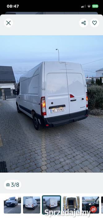 Renault Master 23 dci Salon Polska Białystok sprzedam