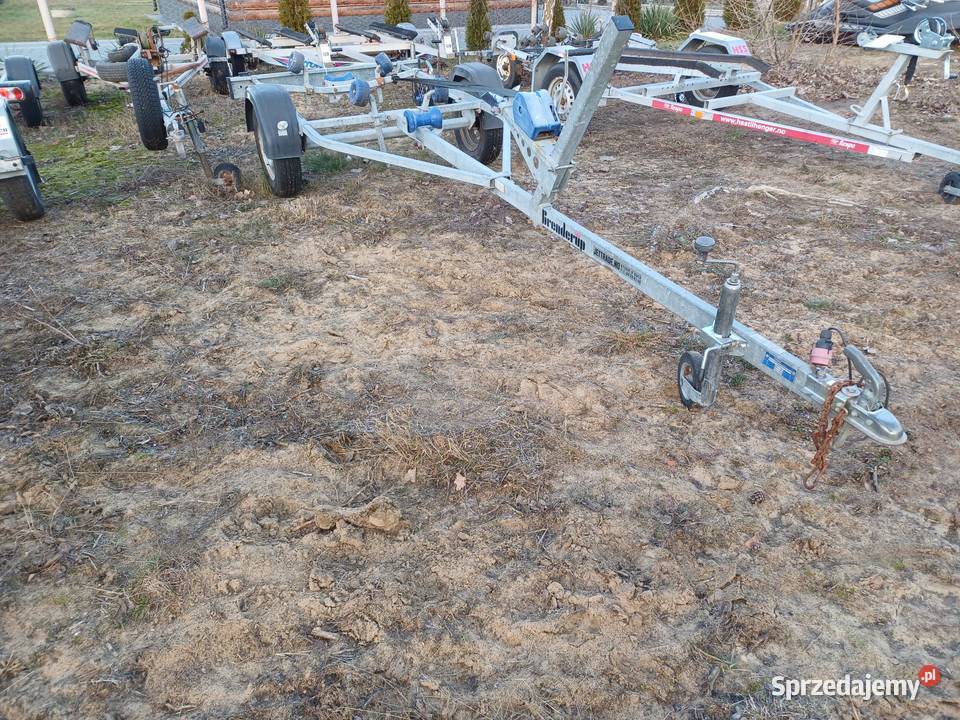 Przyczepa podlodziowa łódka skuter wodny ponton Warszawa