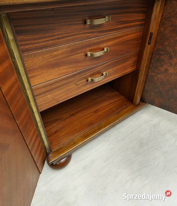 Antyczna komoda z lat 30tych w stylu art deco Jerka