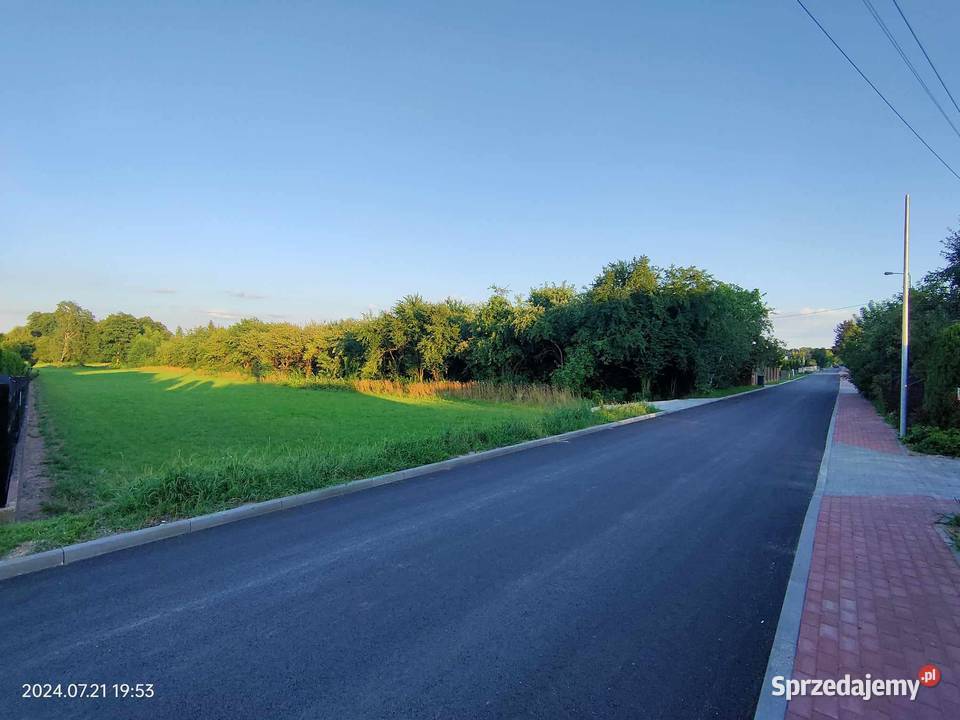 Budowlana 1200 m2 z dost do Narwi Wierzbica gm mazowieckie