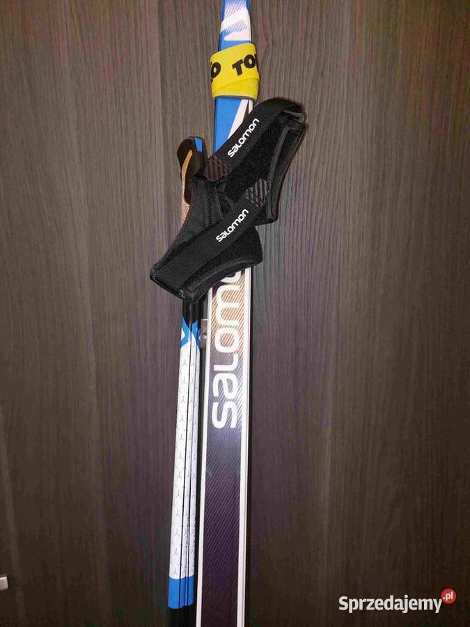 Narty Salomon RS8 Wiązania Prolink Access Kije Otwock