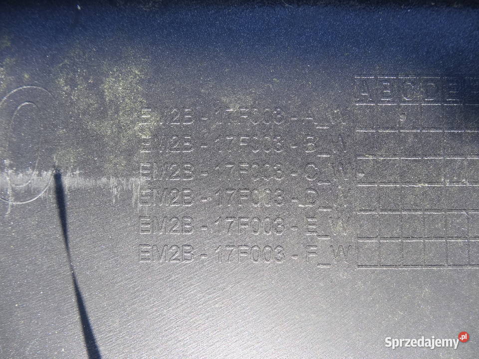 zderzak przód przedni ford s mk2 Niemodlin