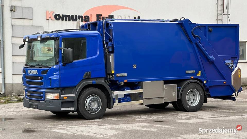 SCANIA P 230 śmieciarka 14 m3 NTM 2 k świętokrzyskie Nowiny
