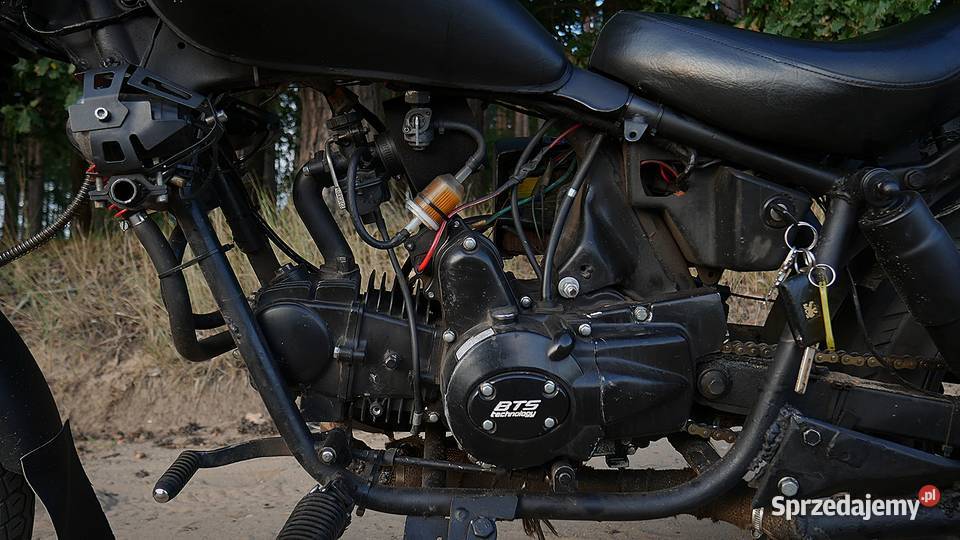 Kingway Bobber swap 125cc Nowy silnik kujawsko-pomorskie Zbiczno