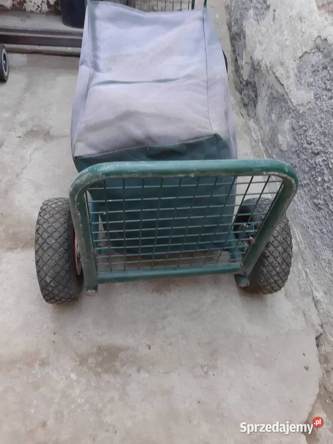 Wózek ogrodowy z workiem transportowy Głuchołazy sprzedam