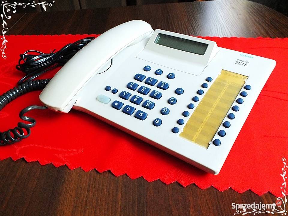 Telefon przewodowy SIEMENS Euroset 2015 DO BIURA Żary