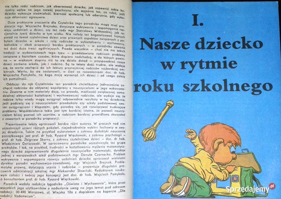 Vademecum rodziców dzieci lat 6 do 10 Wojciech Pozostałe lubelskie Chełm