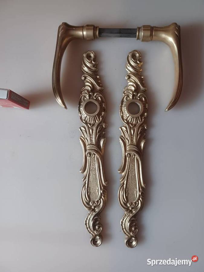 Klamki mosiężne Poznań sprzedam