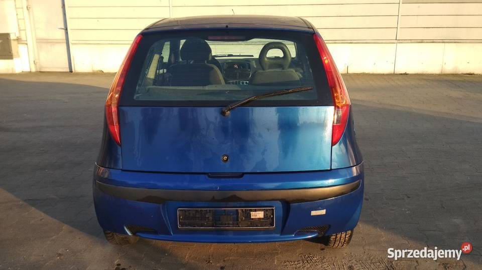 Zderzak tył tylny kolor 597 fiat punto 2 2004r Starachowice sprzedam