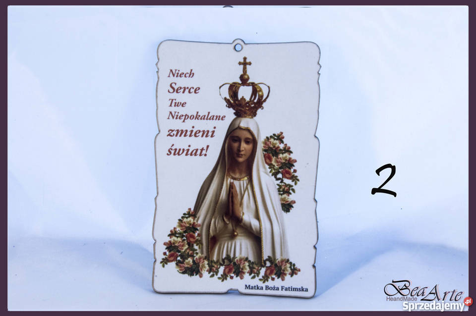 Ikona Obrazek Matki Bożej Fatimskiej Łysa Góra