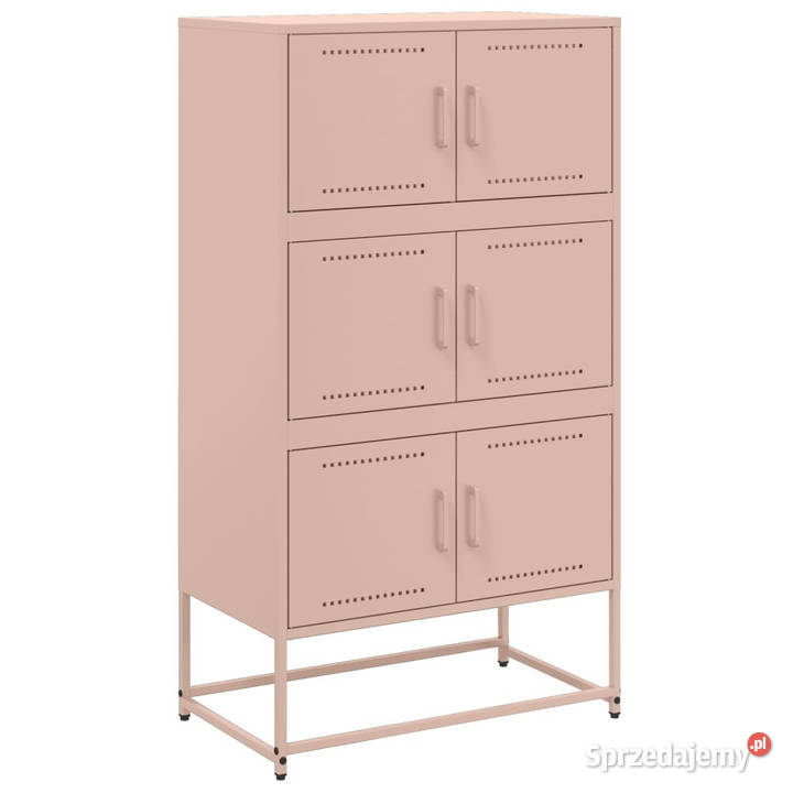 Szafka różowa 685x385x1235 stal WM846489