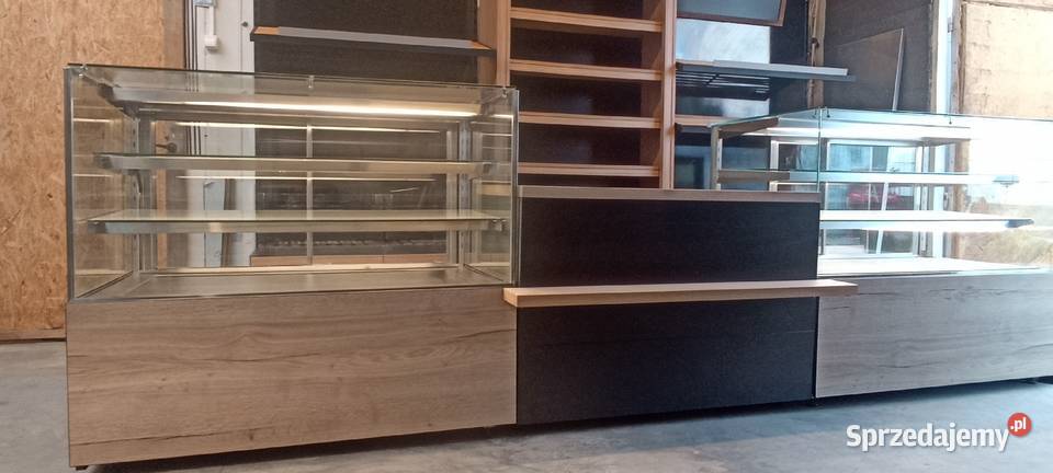 Witryna neutralna cukiernicza piekarnicza lada Szczecin