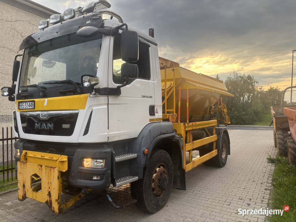 MAN TGM 18290 4x4BB 2015 Piaskarka solarka econ Ropczyce