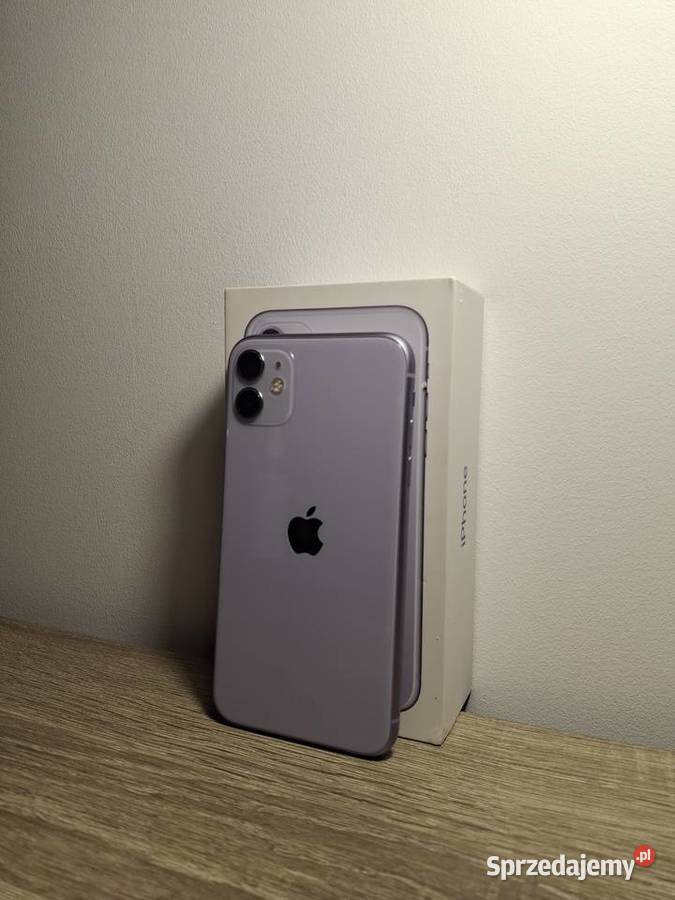 iPhone 11 Fioletowy Stan Idealny 64GB 74 Telefony komórkowe Warszawa