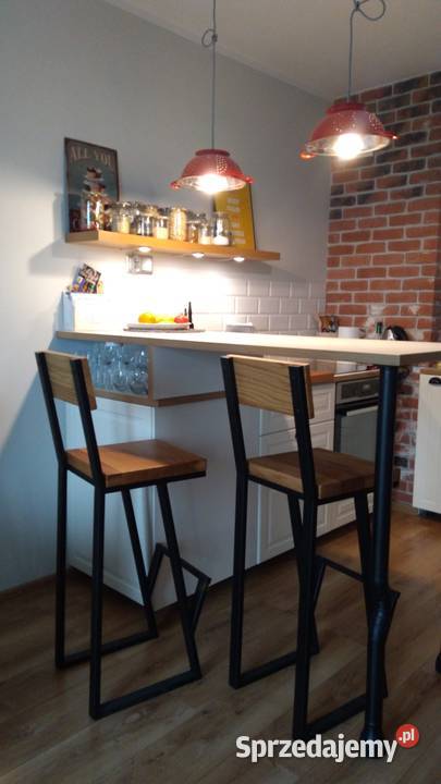 Hoker loftowy krzesło barowe małopolskie