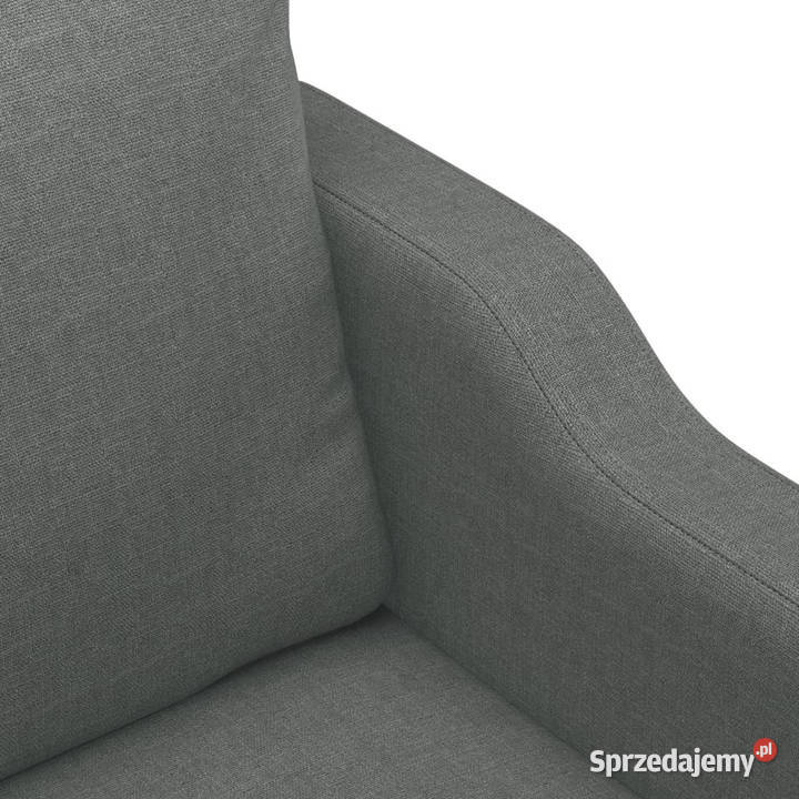 Sofa 2osobowa ciemnoszara 140 tapicerowana Warszawa