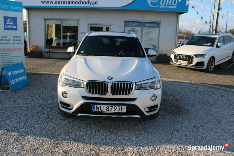BMW X3 Salon Polska Panorama Kamera Skóra Warszawa sprzedam