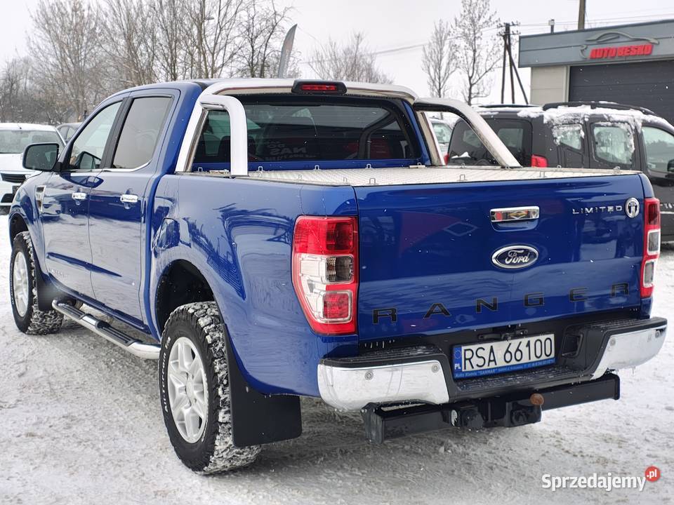 FORD RANGER NAPĘD 4X4 Jedyne 62000 WYCIĄGARKA sprowadzony