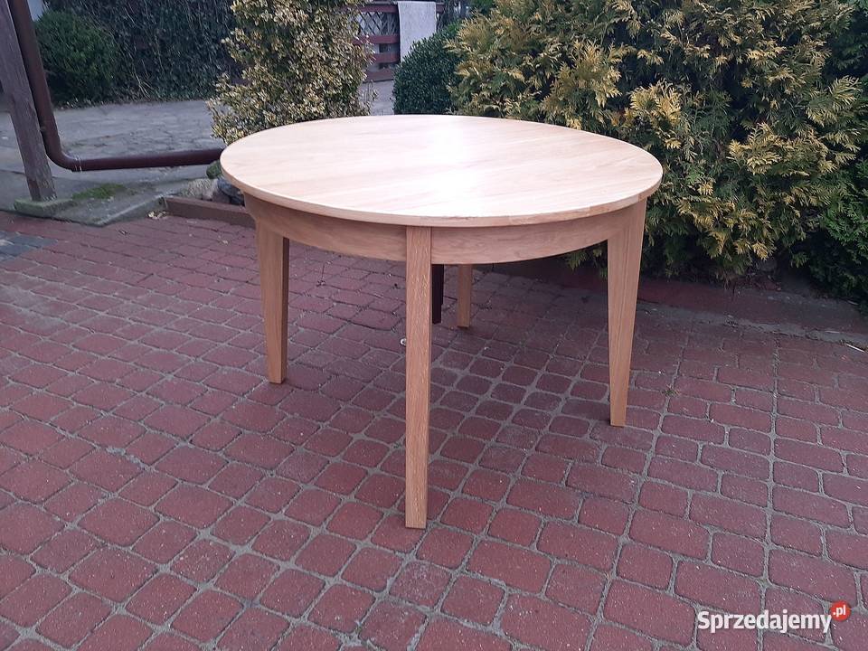 nowoczesne stoły okragłe na wymiar producent 110cm