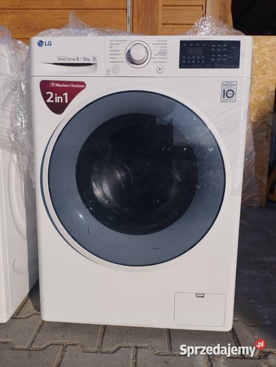 Pralko suszarka LG z gwarancją wolnostojące