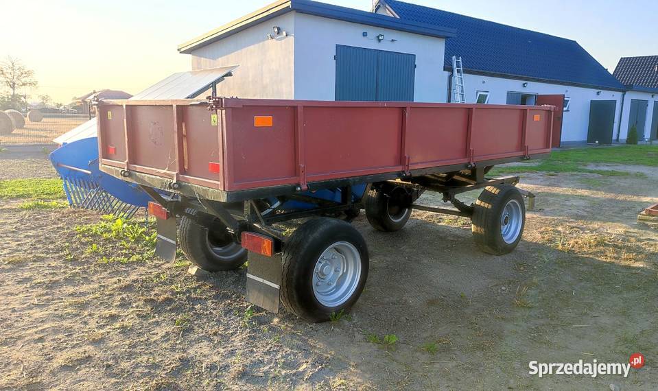 Przyczepa rolnicza nieuszkodzony Bedlno-Wieś