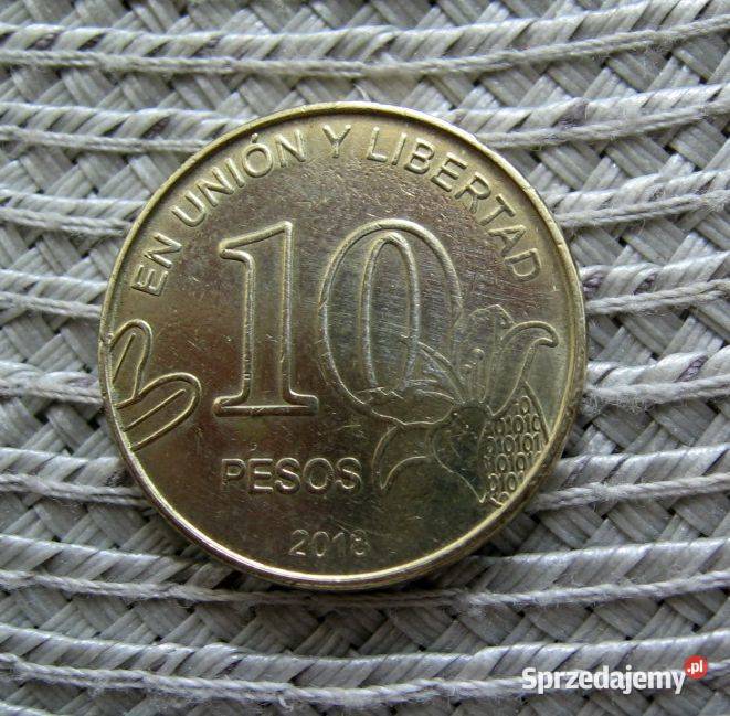 Argentyna 10 Peso 2018r wielkopolskie Kalisz