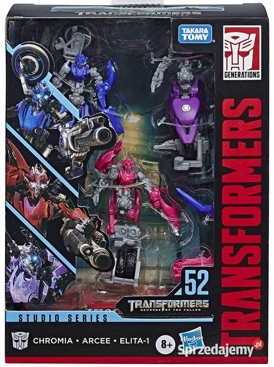 Figurki Transformers Generations Chromia Arcee Zabawki Mogilany