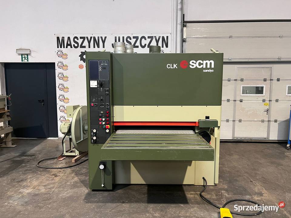Szlifierka szerokotaśmowa SCM Sandya CLK Vacum Biznes i Przemysł Juszczyn sprzedam