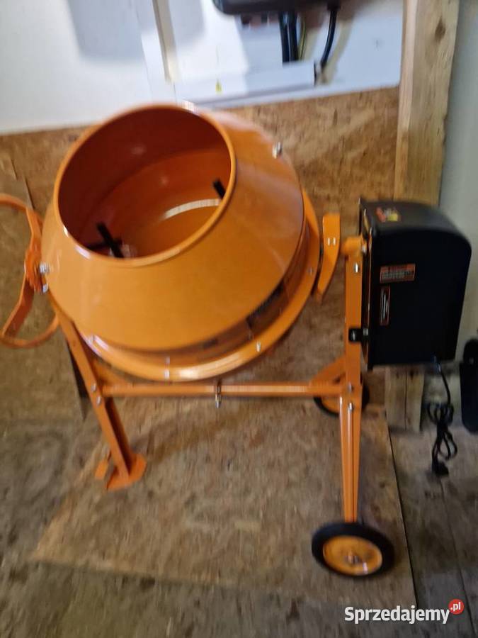 Betoniarka elektryczna 180L 1250W KraftDele Betoniarki wielkopolskie Głogowa sprzedam