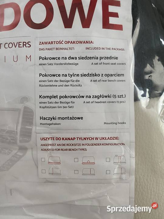 Skórzane pokrowce samochodowe na siedzenia Mińsk Mazowiecki