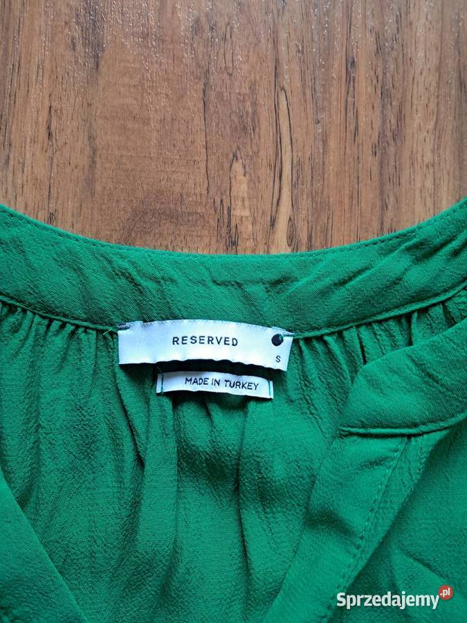 zielona sukienka reserved stan rozmiar S zielony Moda i Styl świętokrzyskie Sandomierz