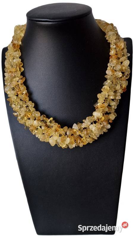 CYTRYN NATURALNY NASZYJNIK ETNICZNE INSPIRACJE śląskie Częstochowa