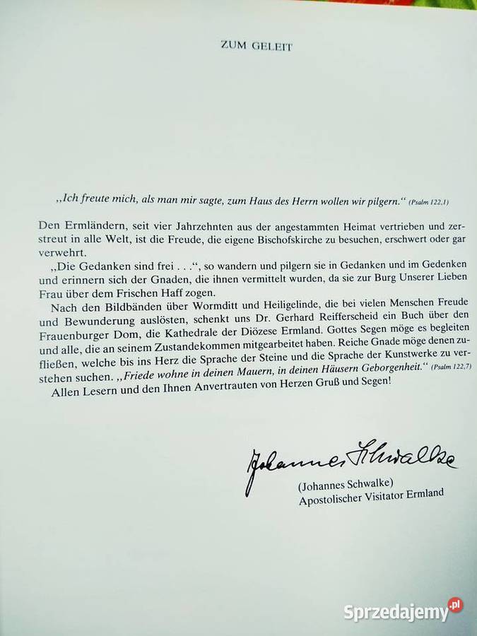 Der Dom zur Frauenburg książka księgarnia mazowieckie Warszawa