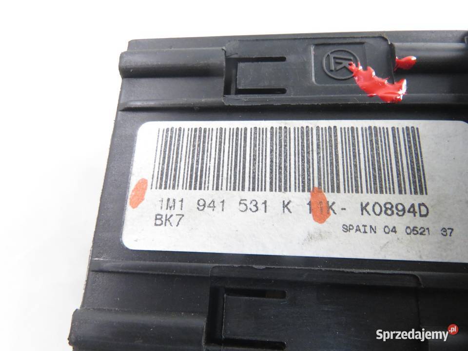 WŁĄCZNIK ŚWIATEŁ SEAT LEON I 1M1941531K