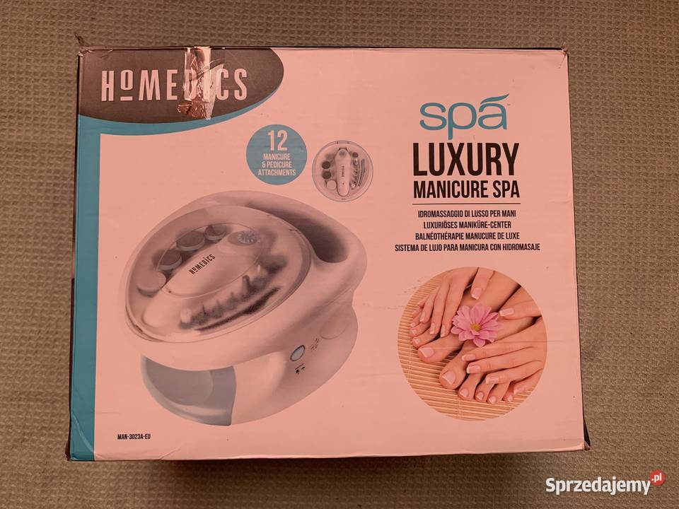 Zestaw do paznokci HOMEDICS MAN3023AEU Zdrowie i Uroda Ośno Lubuskie