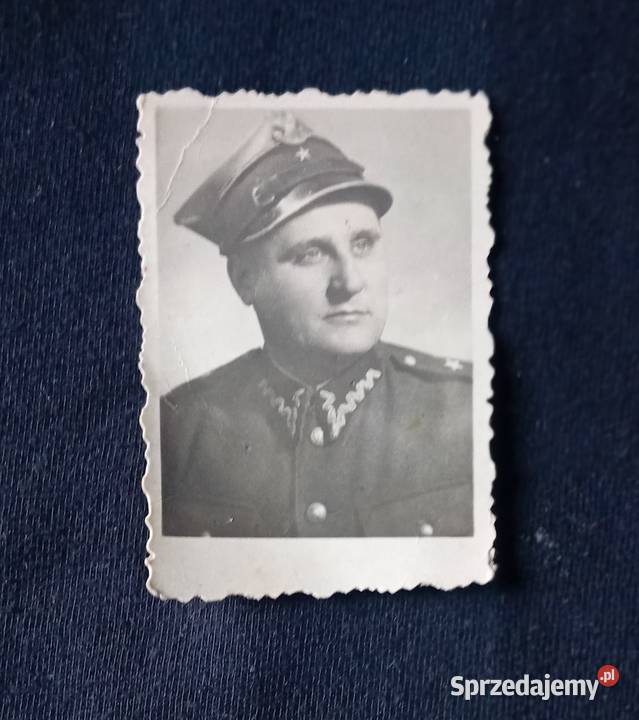 Zdjęcie podporucznika LWP z wczesnego PRL lata