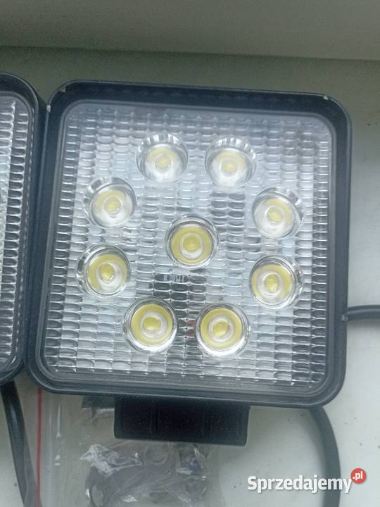 Dwie lampy robocze LED firmy Bosma 1224V terenowe Dąbrowa Górnicza