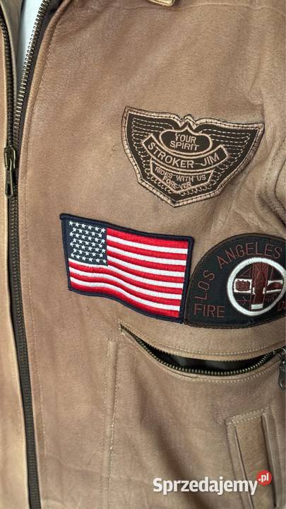 Kurtka Skórzana top gun Dąbrowa Górnicza
