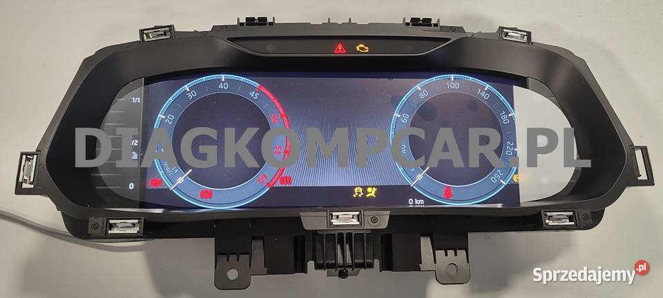 LICZNIK ZEGARY LCD VIRTUAL SKODA OKTAVIA IV Wołomin