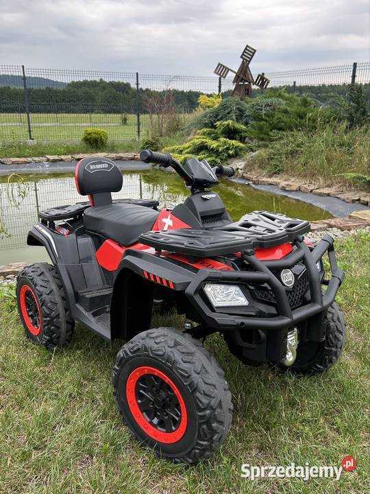 Quad na akumulator XT-SPEED 4X4 24 Mocny 4x80Watt Czerwony