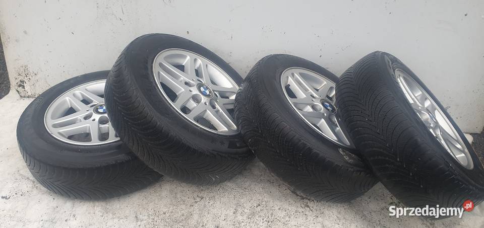 Alufelgi BMW 5x120 Opony Zimowe Michelin 195615