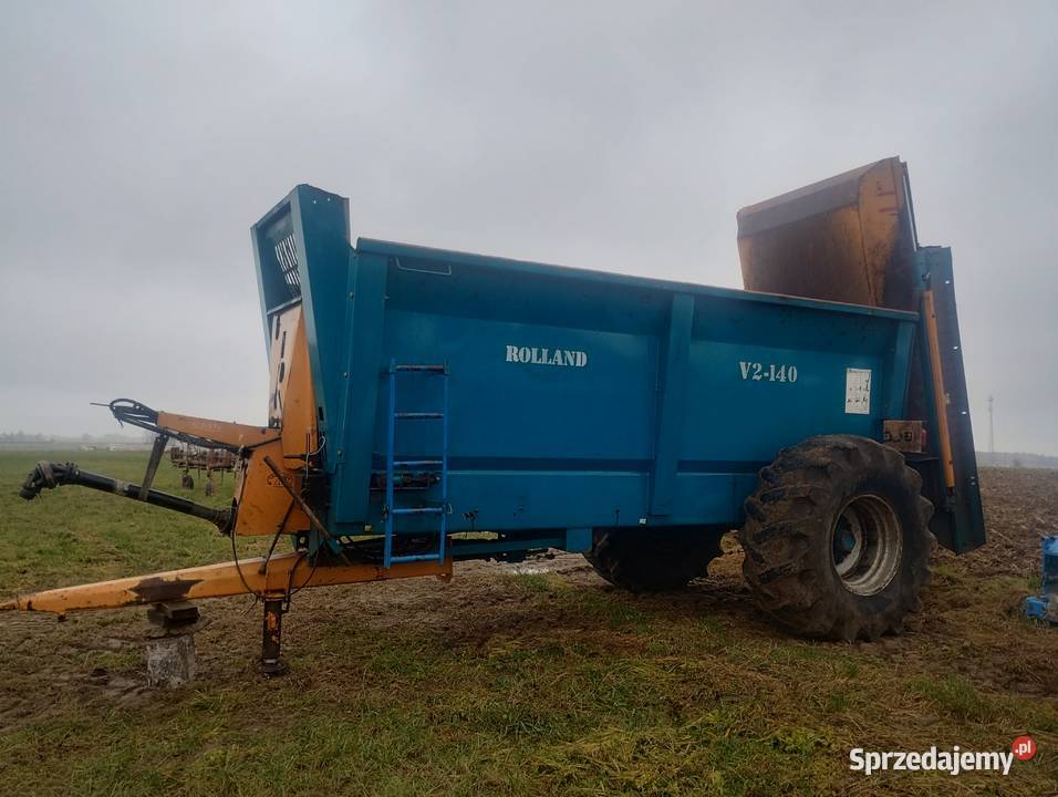 Rozrzutnik obornika wapna Rolland V2140 Jeantil