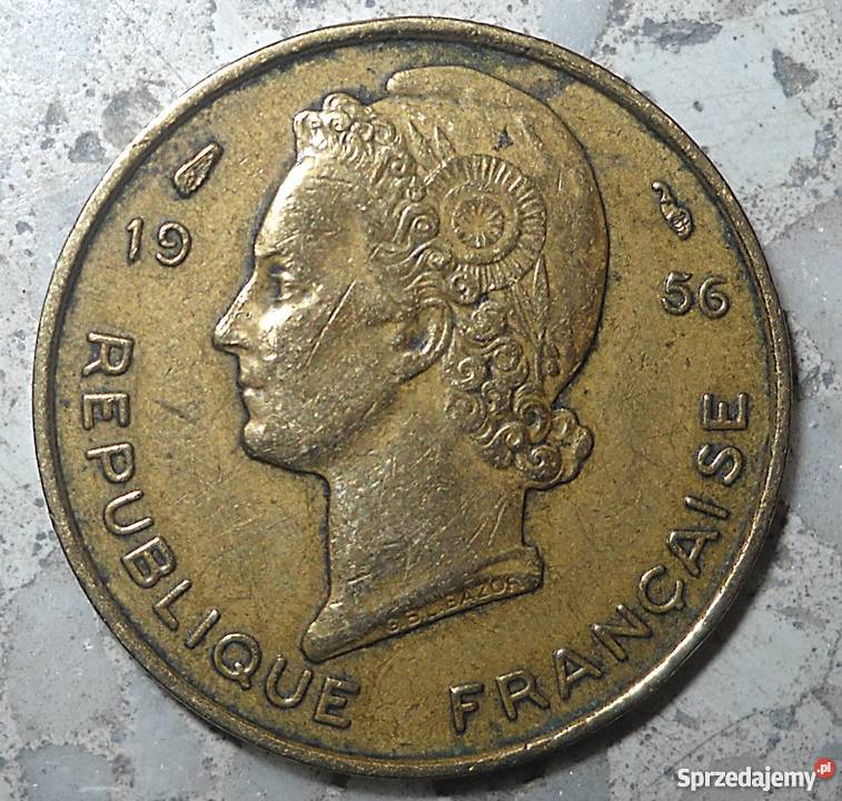 FRANCJA 5 FRANCS1956 r Legionowo