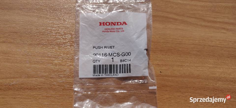 Spinka Kołek owiewki 90116MCSG00 Honda CB 650F