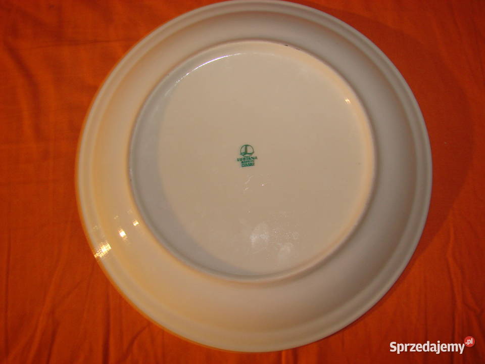 Lubiana talerz barowy PRL pomorskie