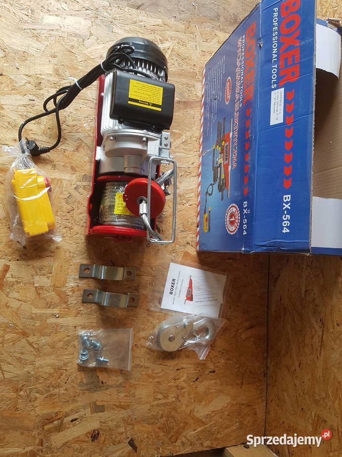 Wyciągarka elektryczna firmy Boxer bx 564 1000 Głogowa